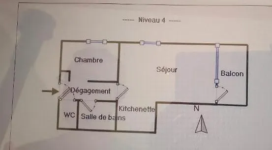Apartment Chamrousse 1750 Studio 4 Personnes 29M2 France
